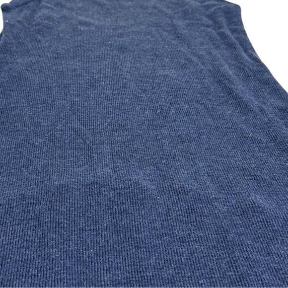 Polo Ralph Lauren Waffle Knit Maxi Dress Blue Sleeveless Tank A-Line Size XL - Picture 7 of 10